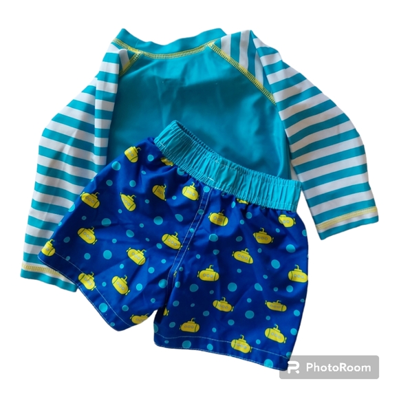 CoComelon Rashguard and Swim Trunk Set - Picture 2 of 16